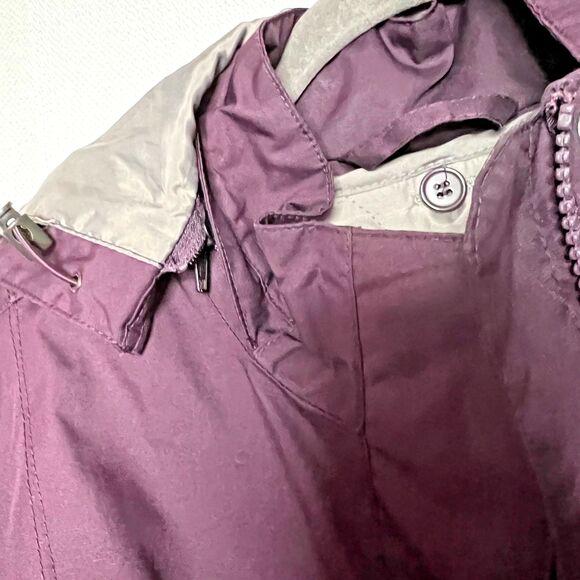 Eddie Bauer WeatherEdge Waterproof Quilt-Lined Interior Women's Size PM Purple - Picture 7 of 16